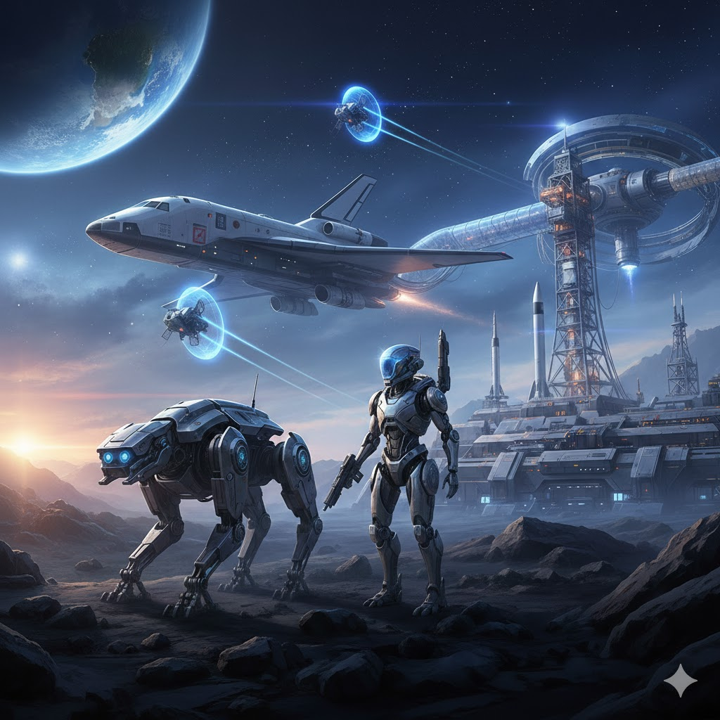 12. Robotics for Space and Defence Applications