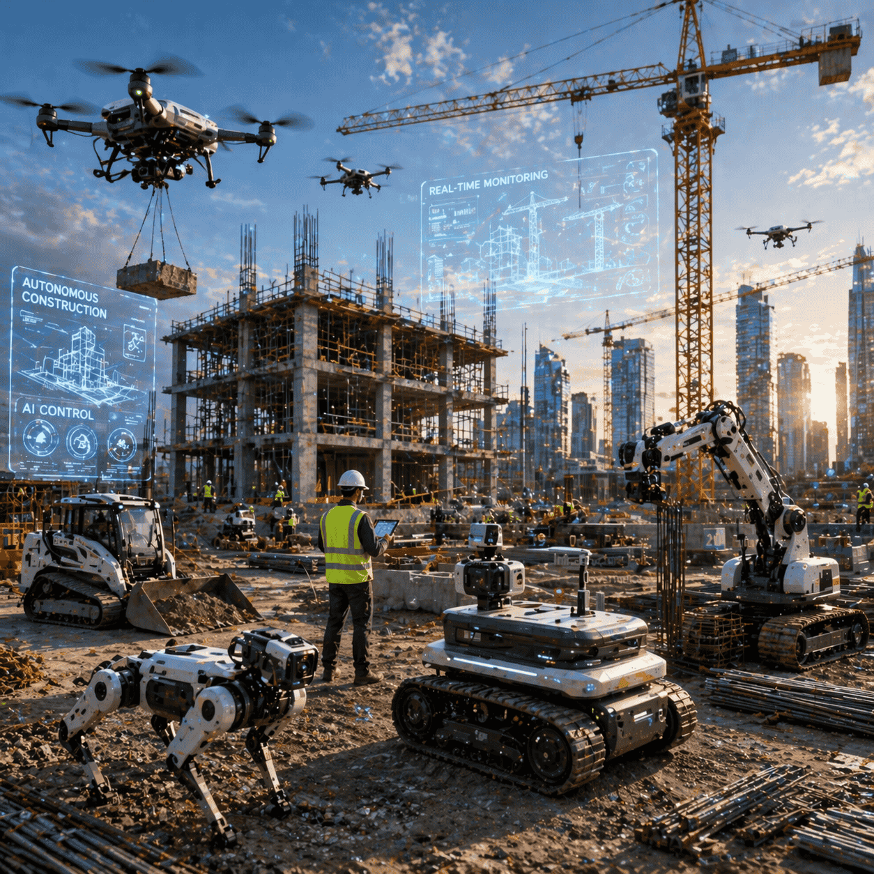 22. Robotics, Drones & Autonomous Construction Systems