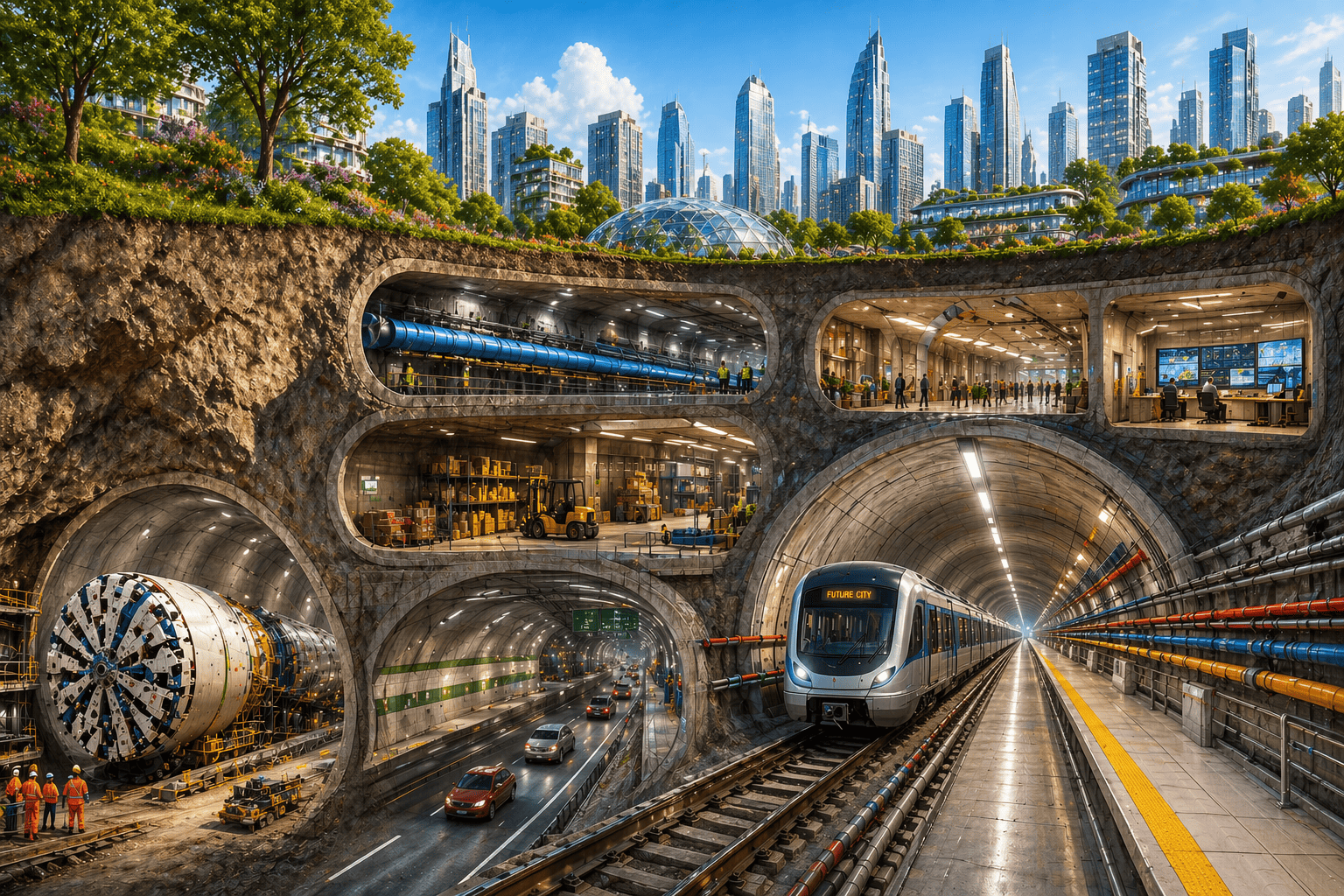 23. Underground & Tunnel Engineering for Future Cities