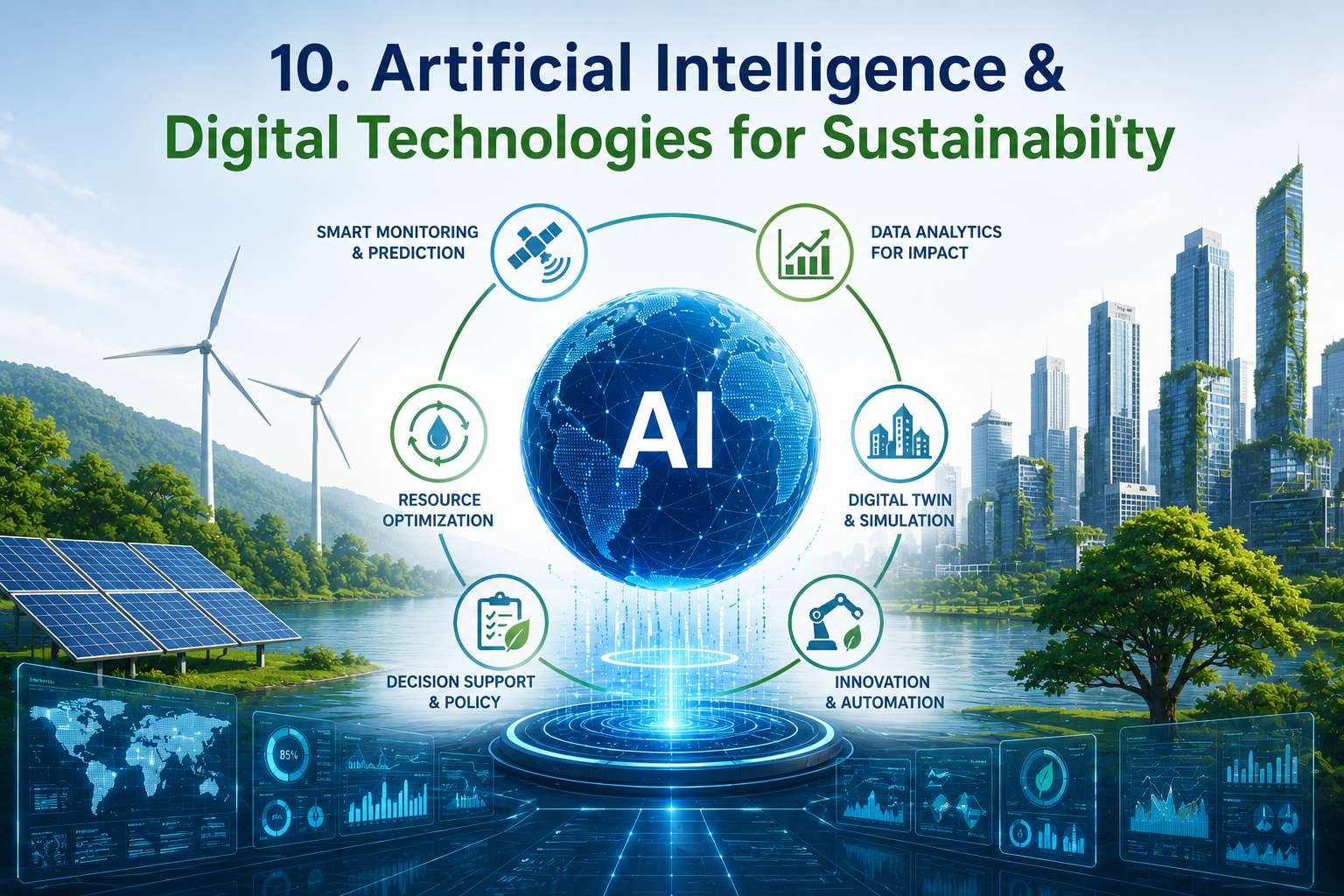 10. Artificial Intelligence & Digital Technologies for Sustainability