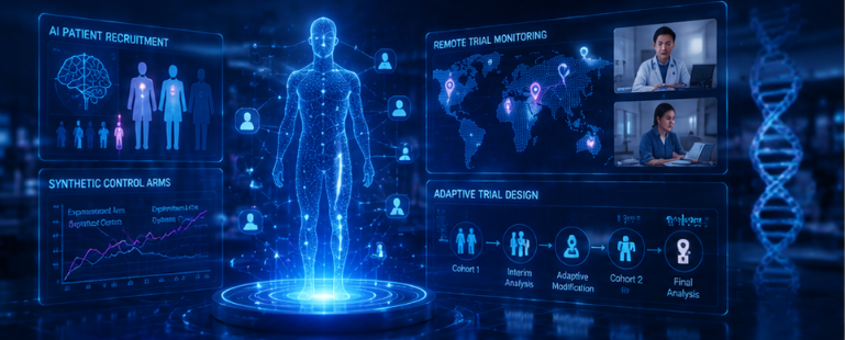 13. Clinical Trials Transformation: Adaptive Designs & AI Monitoring