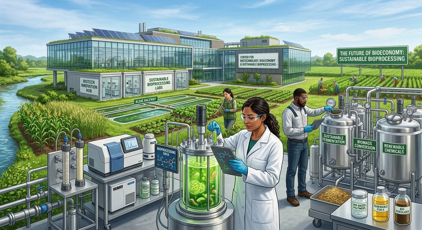 23. Biotechnology, Bioeconomy & Sustainable Bioprocessing