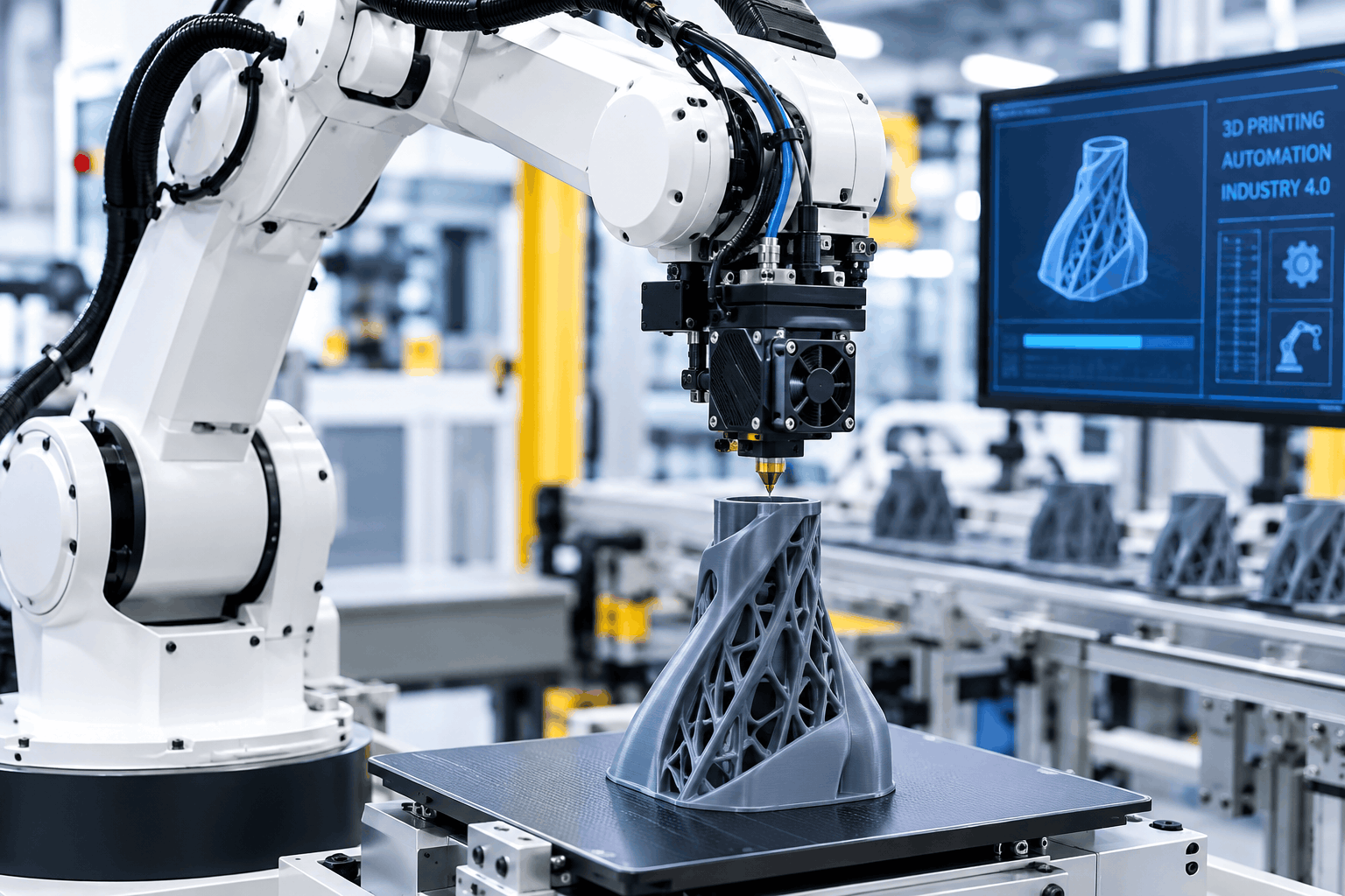 1. Robotic 3D Printing and Automated Manufacturing